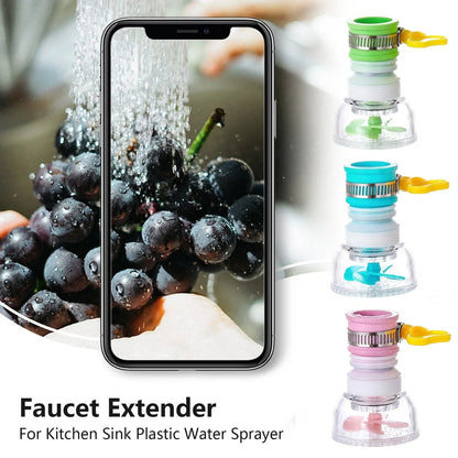 360-Rotation Kitchen Sink Faucet Extenders - Drapify